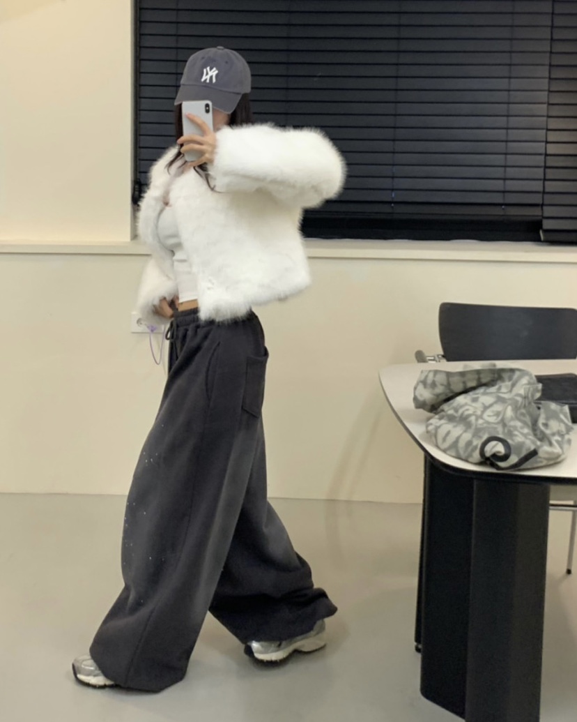 BADCALM東大門㊣代購女士新品熱賣25秋冬人氣職業時尚休閑褲BADCALM休閑褲