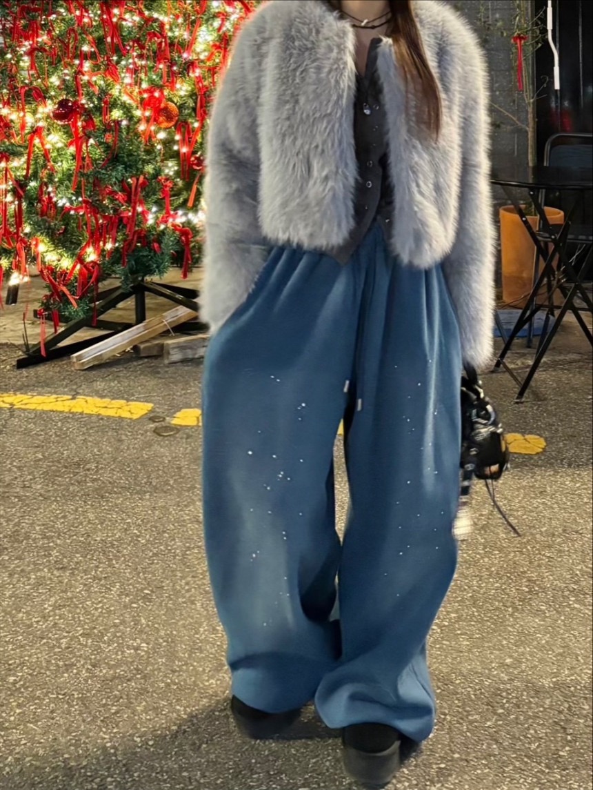 BADCALM東大門㊣代購女士新品熱賣25秋冬人氣職業時尚休閑褲BADCALM休閑褲