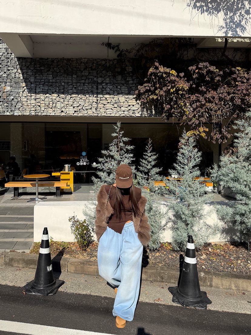 BADCALM東大門㊣代購女士新品熱賣25秋冬人氣職業時尚休閑褲BADCALM休閑褲