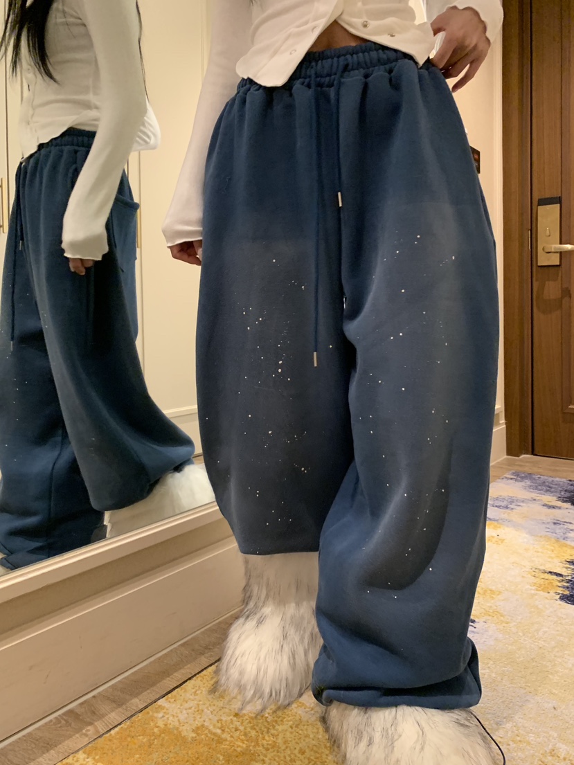 BADCALM東大門㊣代購女士新品熱賣25秋冬人氣職業時尚休閑褲BADCALM休閑褲圖色2