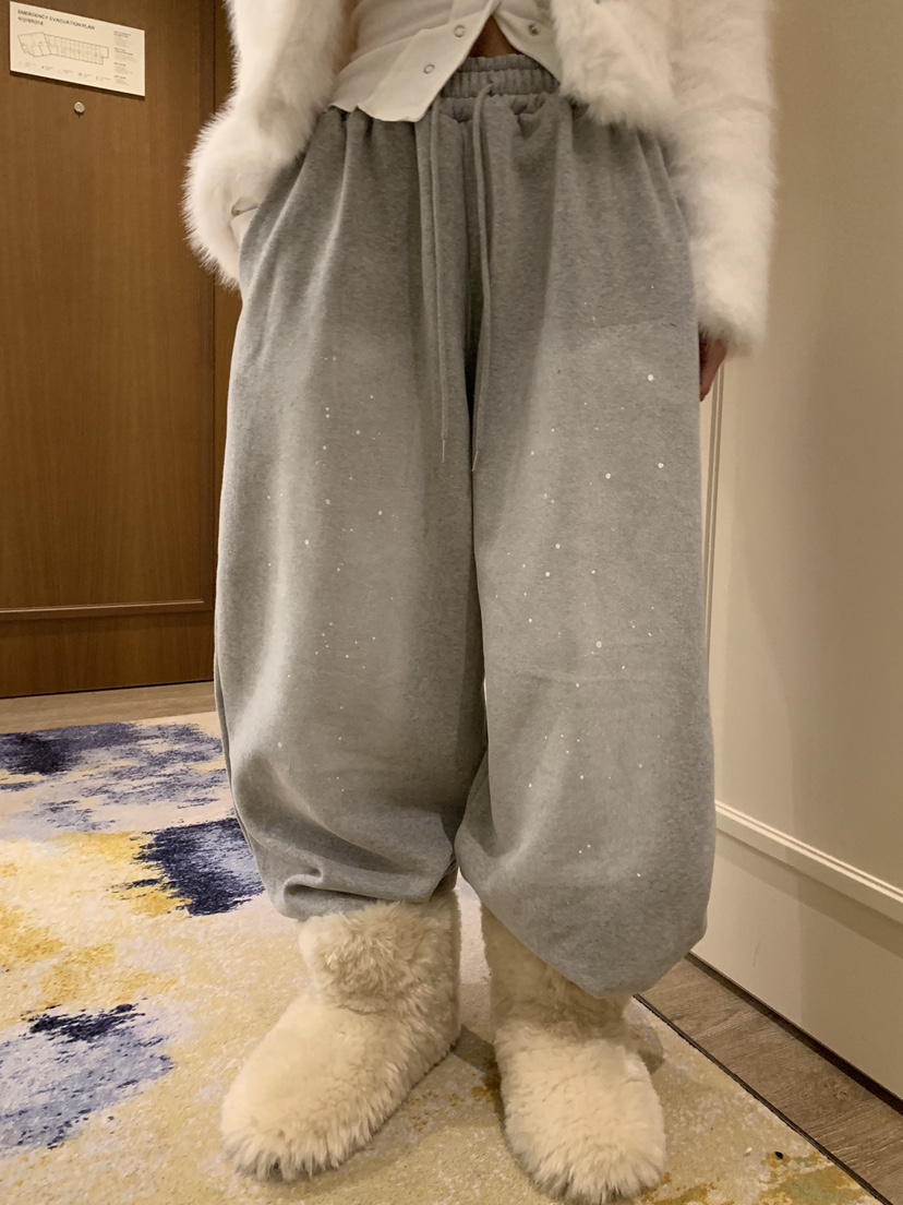 BADCALM東大門㊣代購女士新品熱賣25秋冬人氣職業時尚休閑褲BADCALM休閑褲圖色3