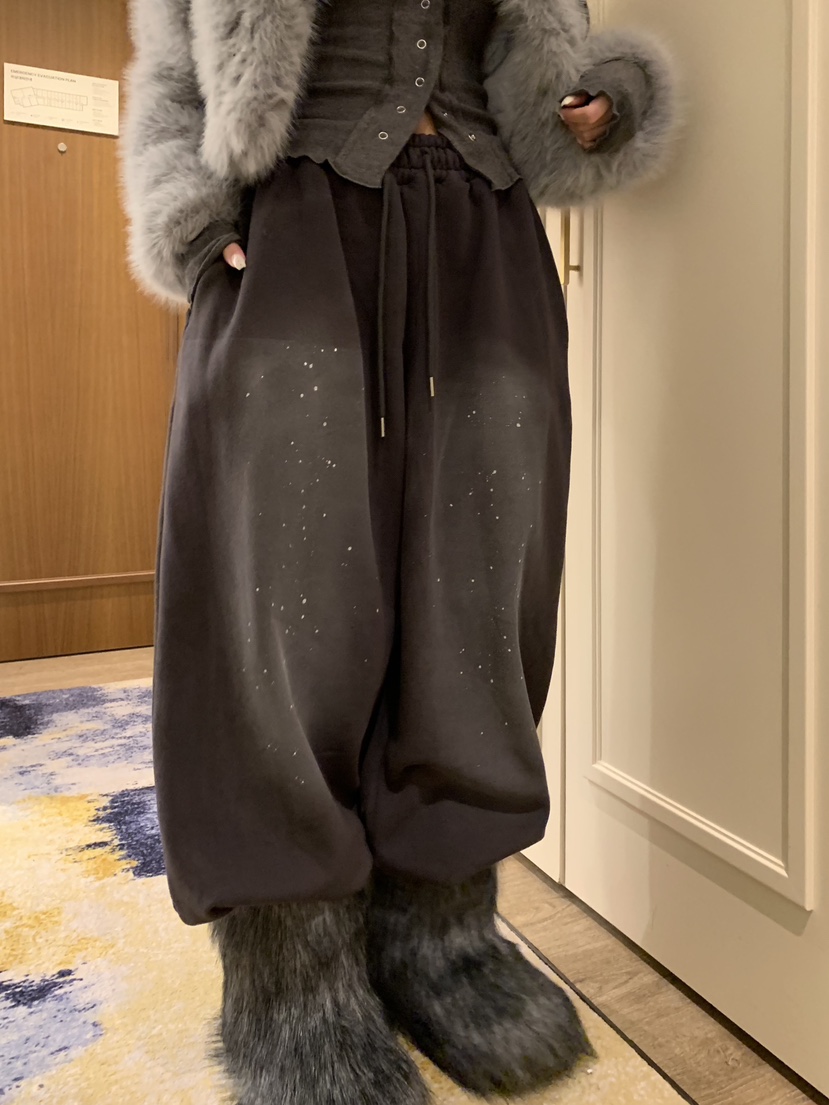 BADCALM東大門㊣代購女士新品熱賣25秋冬人氣職業時尚休閑褲BADCALM休閑褲圖色4