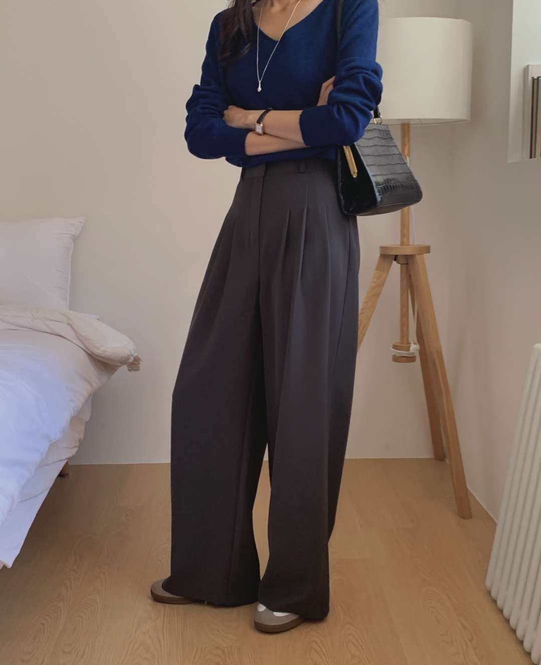 MONOPOLY-모노폴리-T韓國代購㊣女裝新品時尚推薦25秋冬短褲MONO_POLY短褲