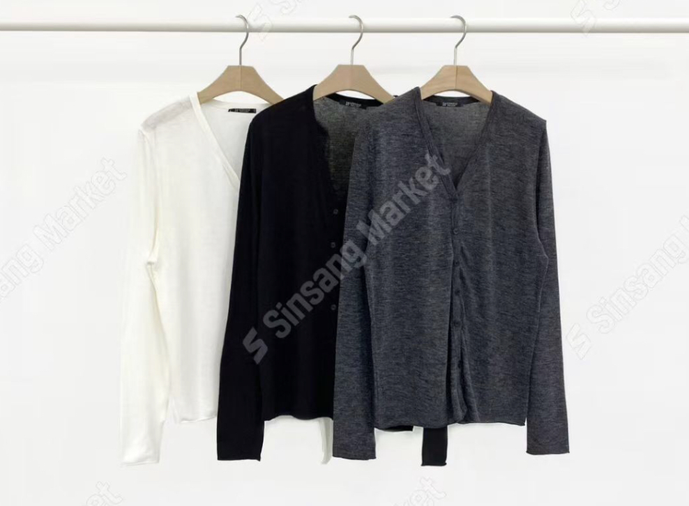 OZBRIDGE 오즈브릿지韓國直郵㊣女裝新品休閑長袖T恤寬松開衫OZBRIDGE 오즈브릿지長袖T恤圖色1左一色