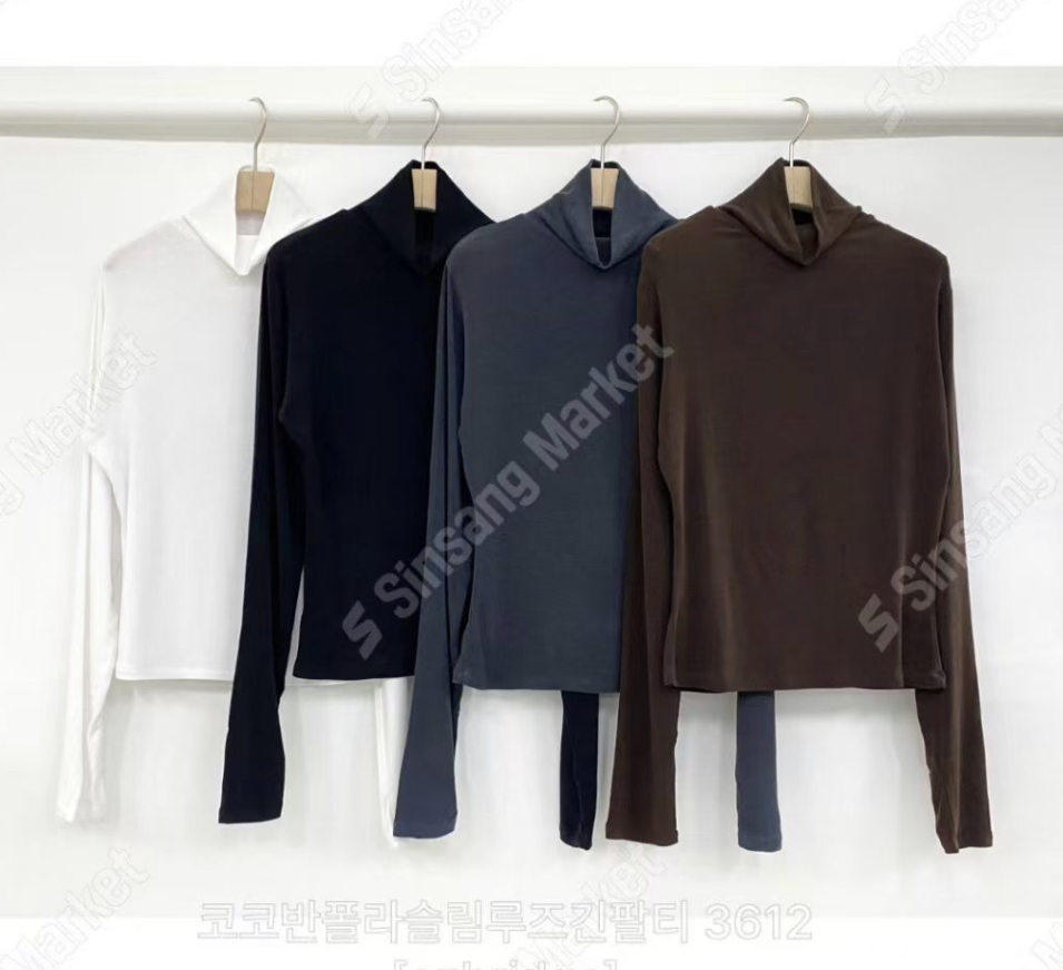 OZBRIDGE 오즈브릿지韓國直郵㊣女裝新品職業長袖T恤修身寬松OZBRIDGE 오즈브릿지長袖T恤圖色2左二色