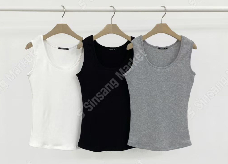 OZBRIDGE 오즈브릿지東大門㊣直郵女士新款職業休閑吊帶背心OZBRIDGE 오즈브릿지吊帶/背心圖色2左二色