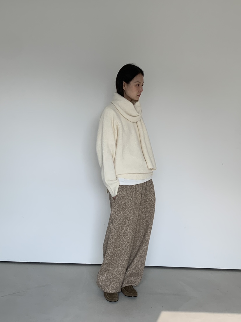 OURS東大門㊣實拍女士新款推薦人氣真品25秋冬職業休閑褲羊毛OURS休閑褲