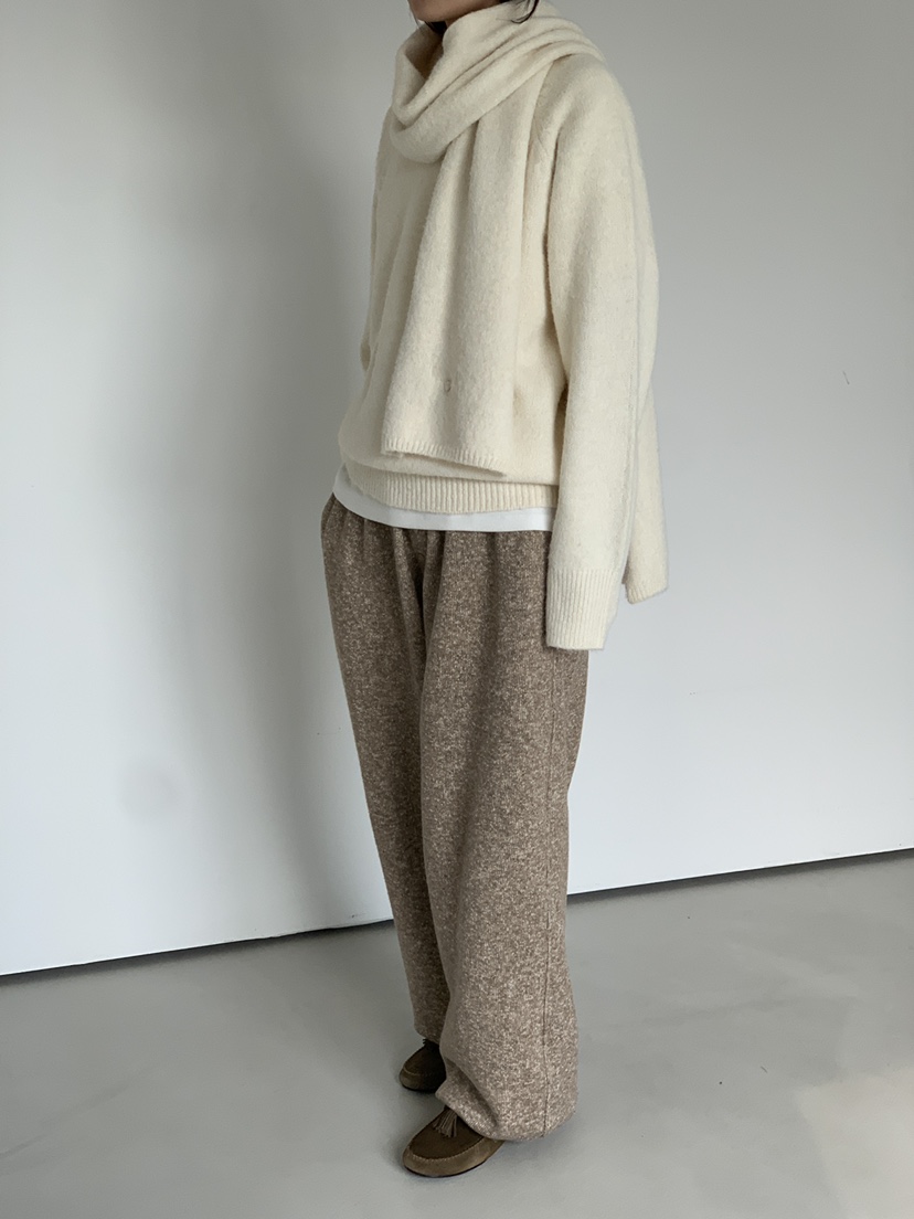 OURS東大門㊣實拍女士新款推薦人氣真品25秋冬職業休閑褲羊毛OURS休閑褲