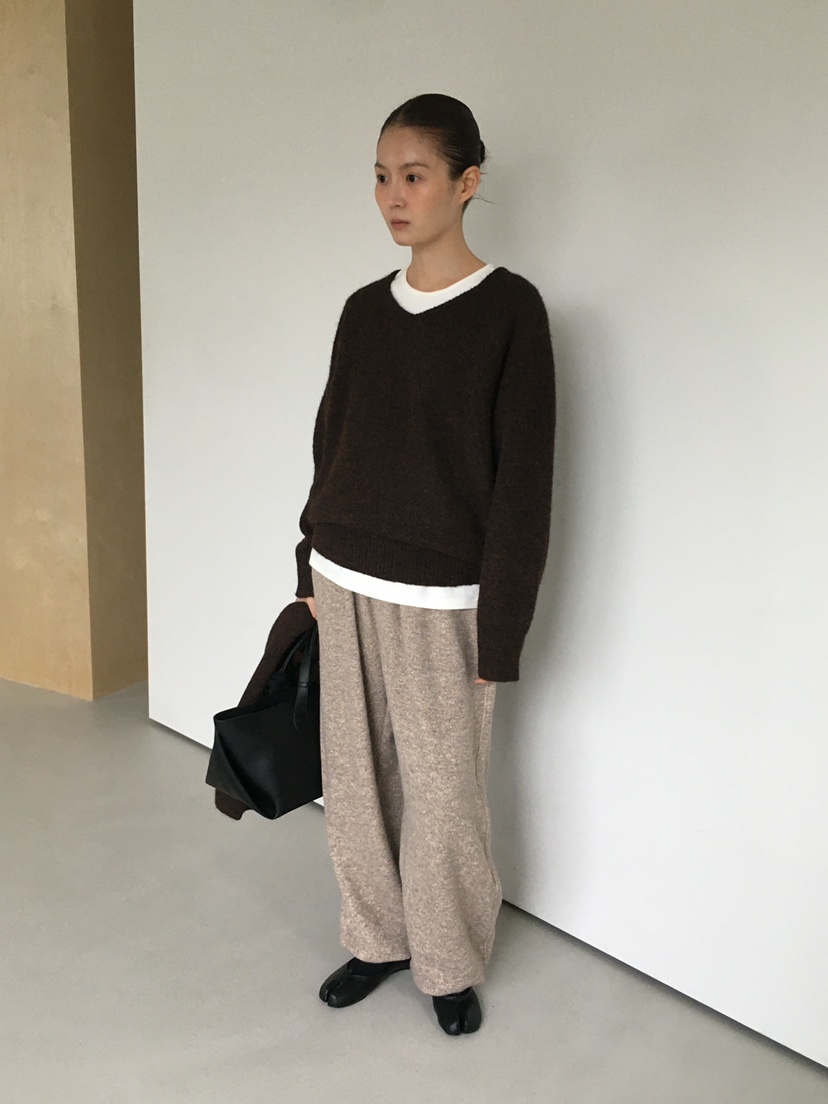 OURS東大門㊣實拍女士新款推薦人氣真品25秋冬職業休閑褲羊毛OURS休閑褲