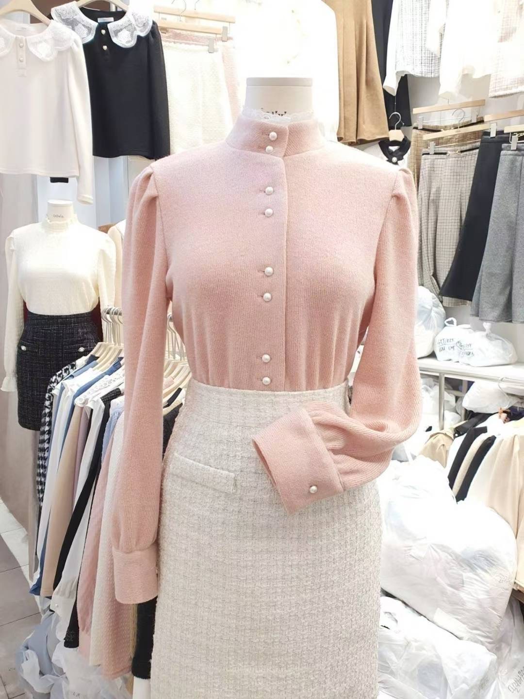 OLIVIA東大門㊣代購女士新款人氣熱賣休閑真品時尚推薦針織衫OLIVIA針織衫圖色2