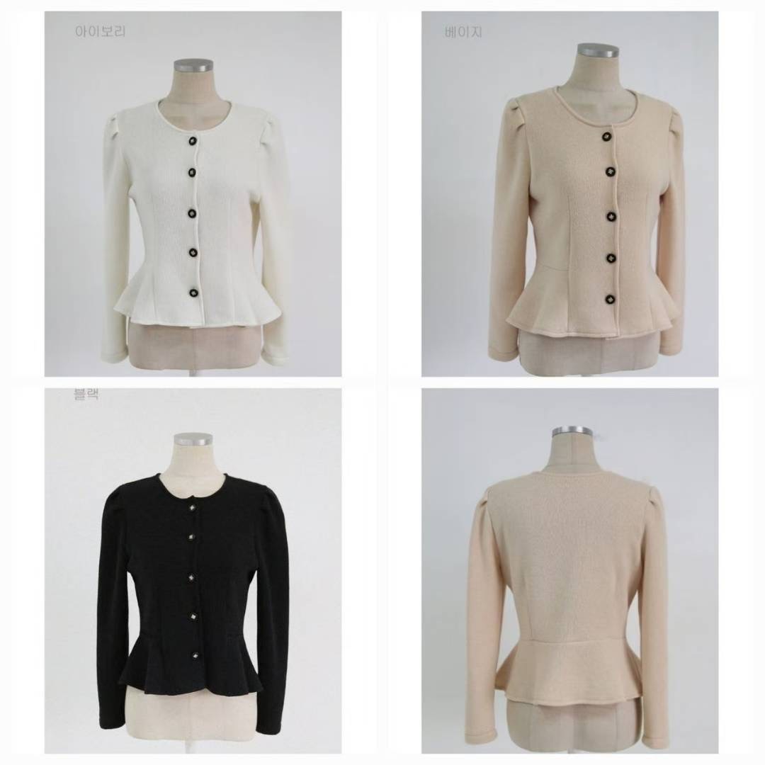 OLIVIA韓國直郵㊣女裝新品熱賣推薦職業時尚25秋冬人氣針織衫OLIVIA針織衫