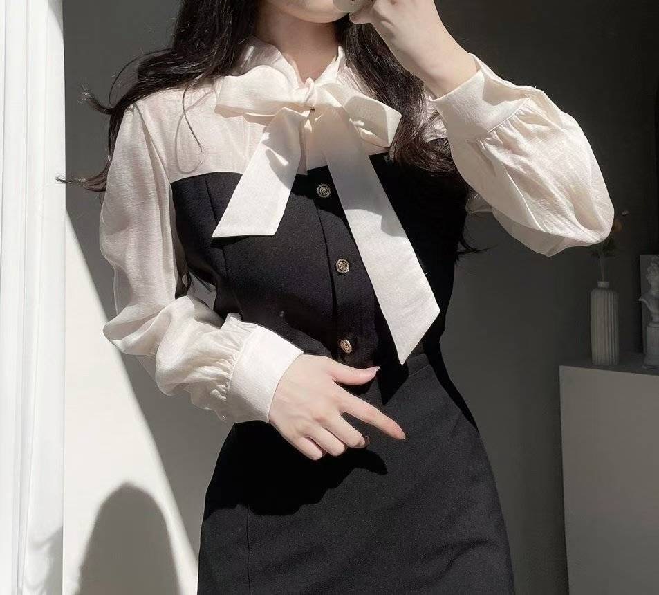 OLIVIA韓國直郵㊣女裝新款職業真品25秋冬推薦時尚襯衫蕾絲衫OLIVIA襯衫/蕾絲衫圖色2