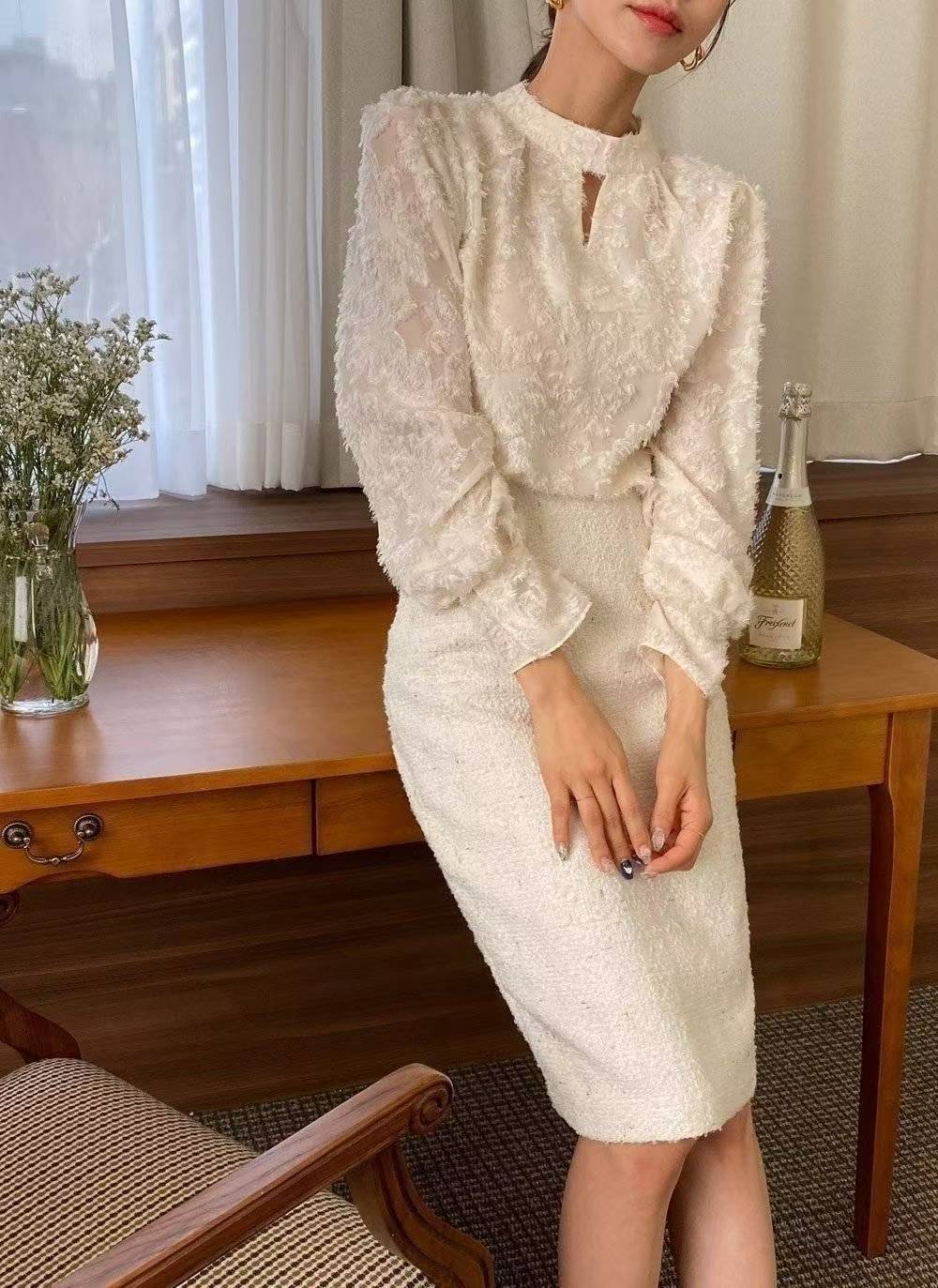 OLIVIA東大門㊣代購女裝新品時尚推薦真品25秋冬襯衫蕾絲衫OLIVIA襯衫/蕾絲衫