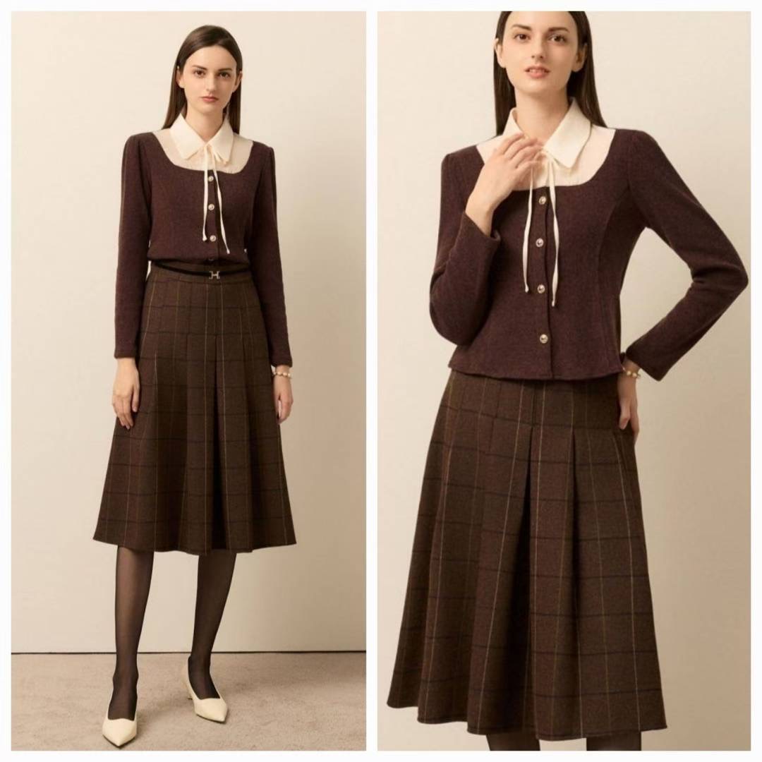 OLIVIA韓國直郵㊣女士新品職業推薦時尚休閑真品熱賣針織衫OLIVIA針織衫