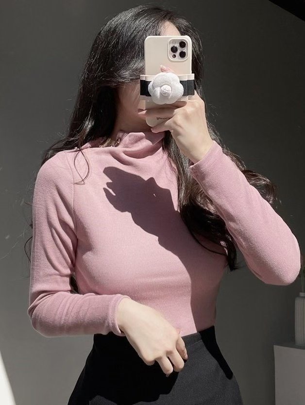 OLIVIA東大門㊣直郵女裝新品休閑職業25秋冬真品人氣長袖T恤OLIVIA長袖T恤圖色3