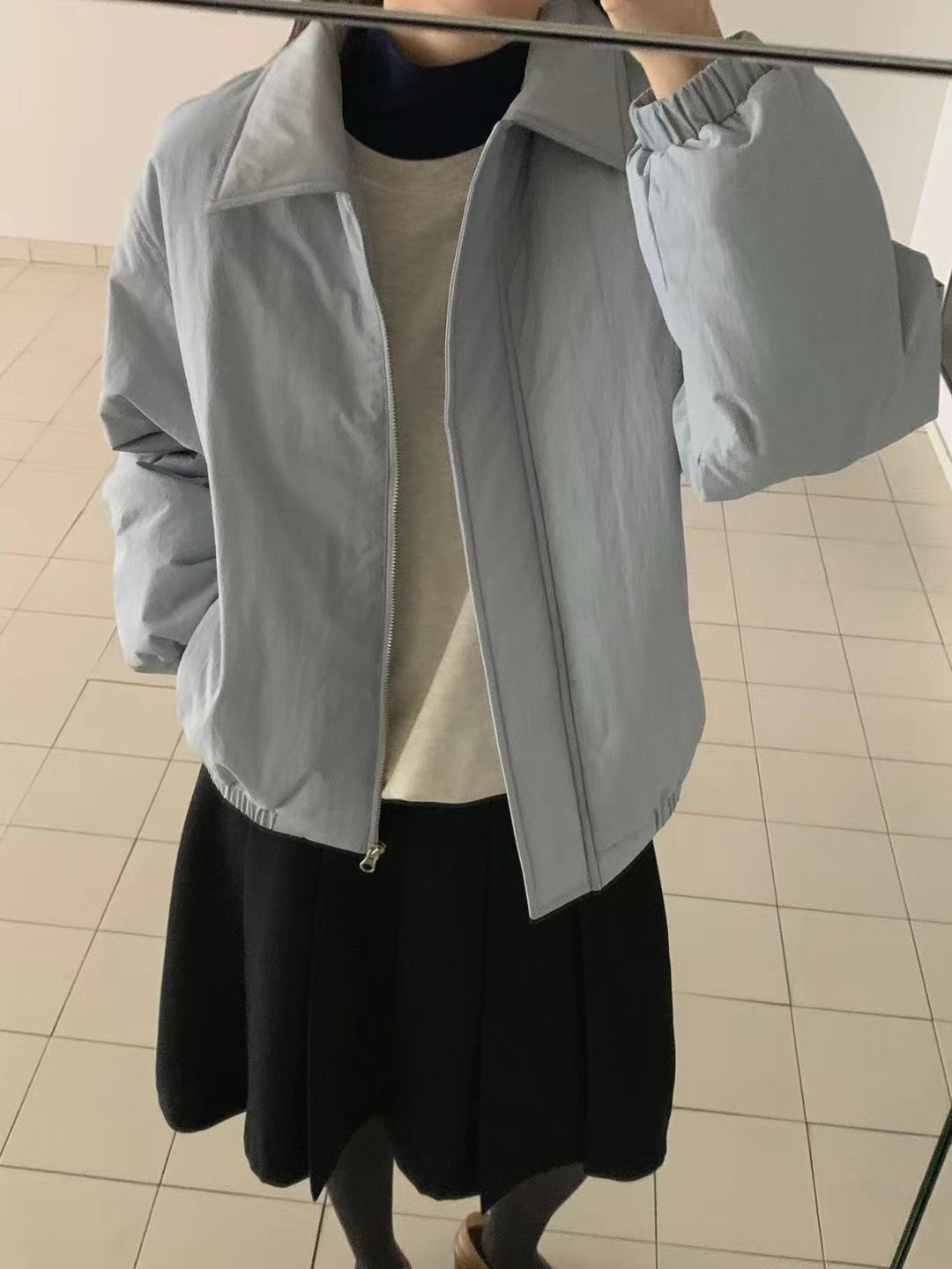 MOOD BEIGE韓國代購㊣女士新品真品休閑熱賣人氣推薦時尚夾克MOOD BEIGE夾克圖色2