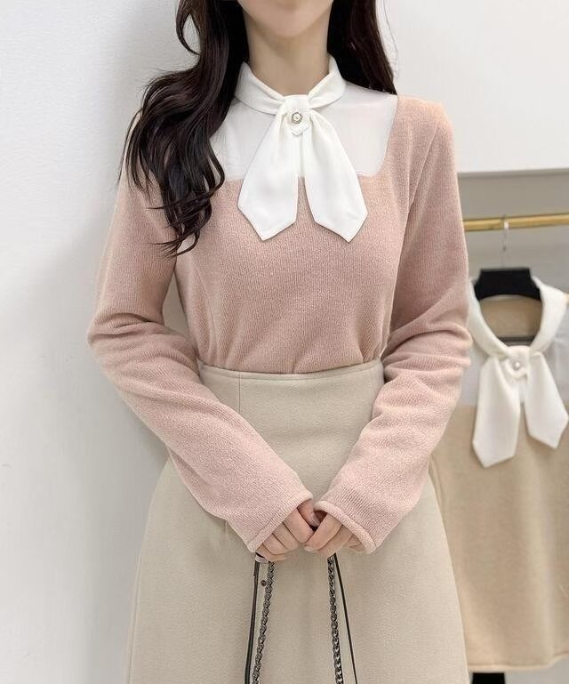 OLIVIA韓國代購㊣女士新款熱賣人氣職業時尚真品襯衫蕾絲衫OLIVIA襯衫/蕾絲衫圖色2