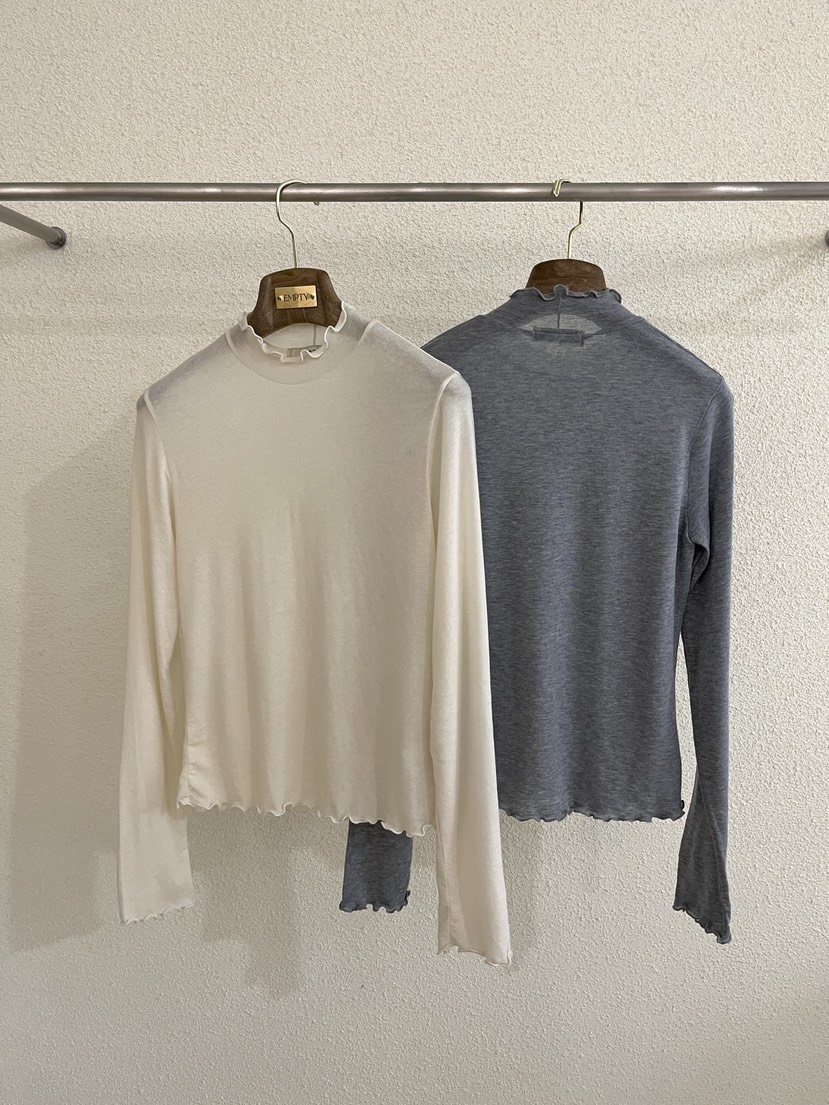 EMPTY東大門㊣直郵女裝新品職業時尚休閑熱賣人氣25秋冬長袖T恤EMPTY長袖T恤