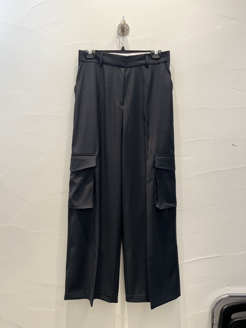 BROWN PAPER-S韓國直郵㊣女裝新品推薦時尚人氣休閑褲口袋BROWN PAPER-S休閑褲圖色2