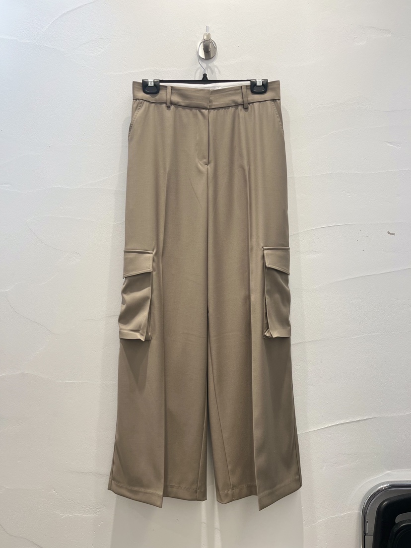 BROWN PAPER-S韓國直郵㊣女裝新品推薦時尚人氣休閑褲口袋BROWN PAPER-S休閑褲圖色3