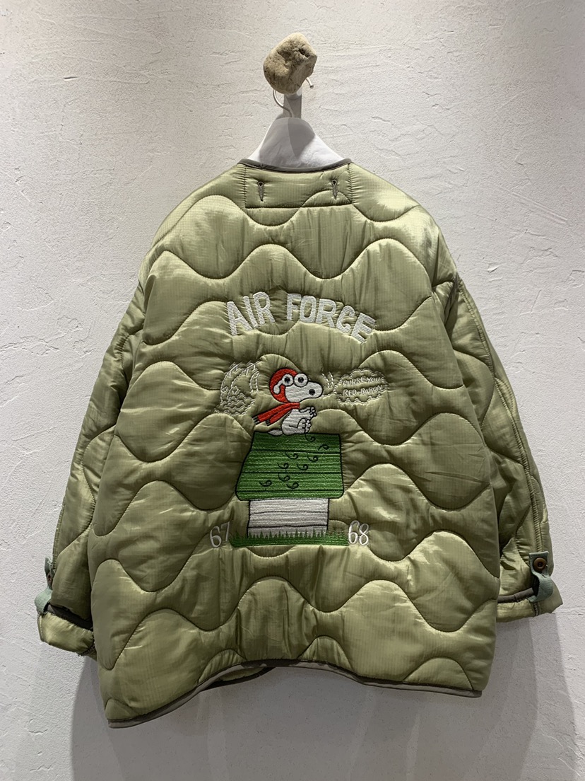 AT NOTE東大門㊣直郵女裝新品推薦短款棉服史努比刺繡絎縫AT NOTE短款棉服