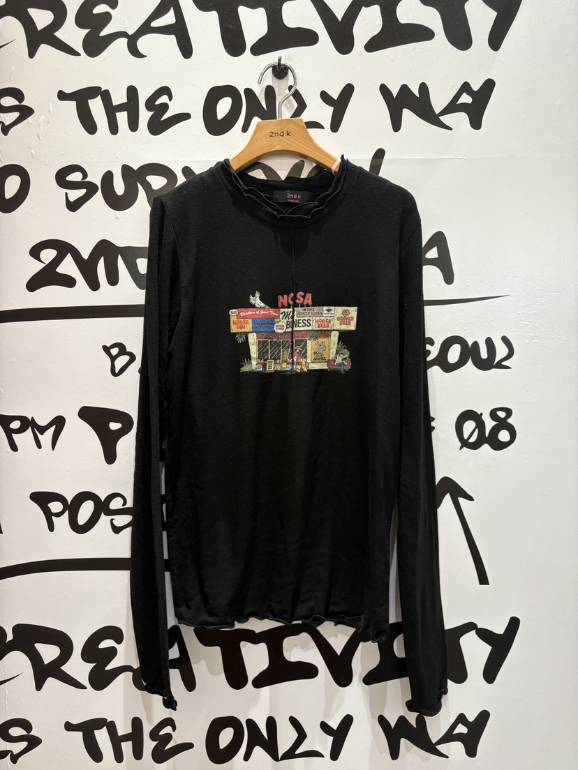 2ND K東大門㊣直郵女士新品25秋冬真品休閑人氣推薦長袖T恤2ND K長袖T恤圖色4