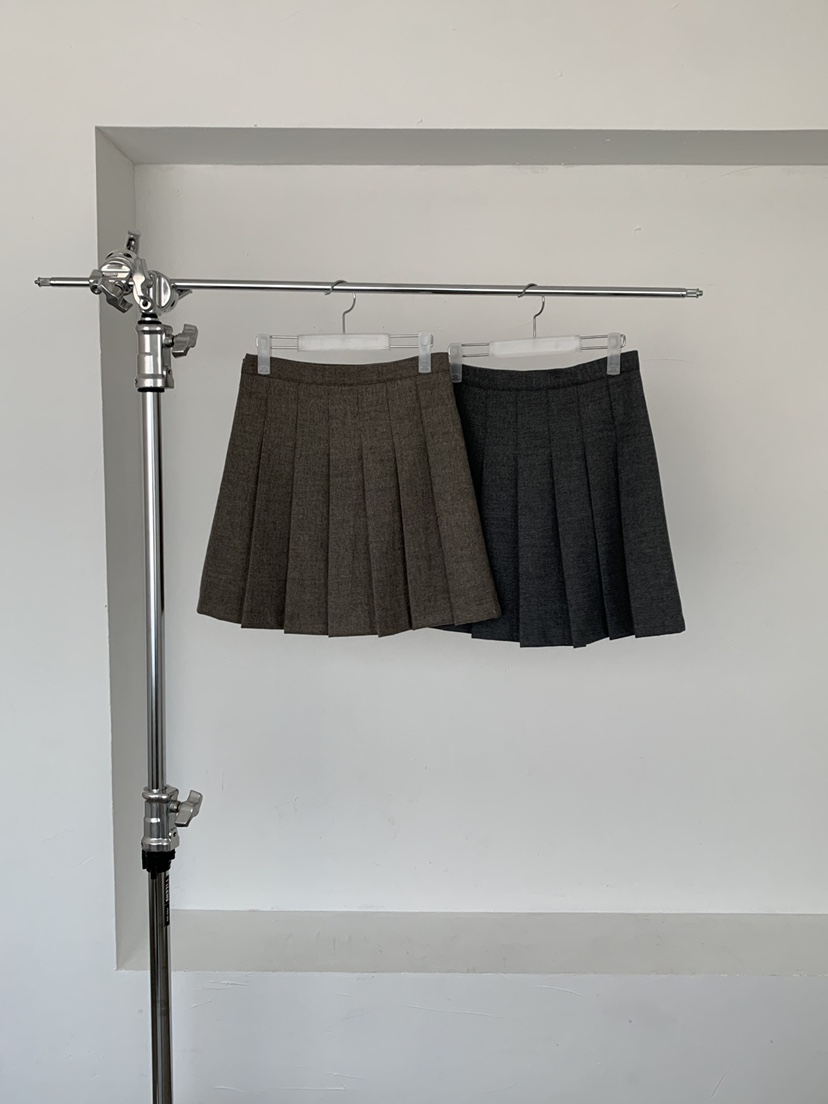 RIVER RAIN東大門㊣代購女士新款真品休閑時尚推薦25秋冬短裙RIVER RAIN短裙