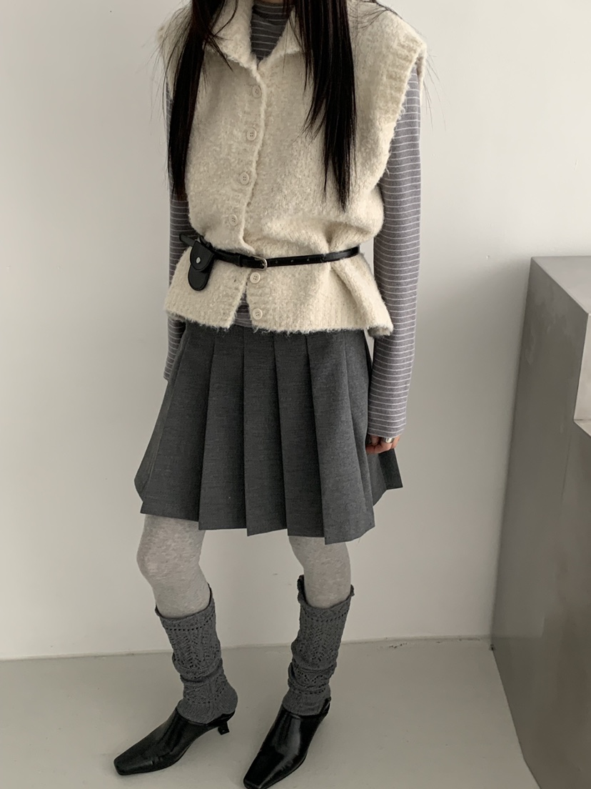 RIVER RAIN東大門㊣代購女士新款真品休閑時尚推薦25秋冬短裙RIVER RAIN短裙