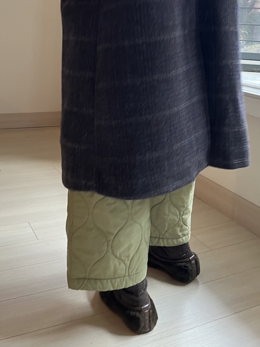 AT NOTE東大門㊣實拍女士新款職業熱賣時尚中長款大衣格子AT NOTE中長款大衣