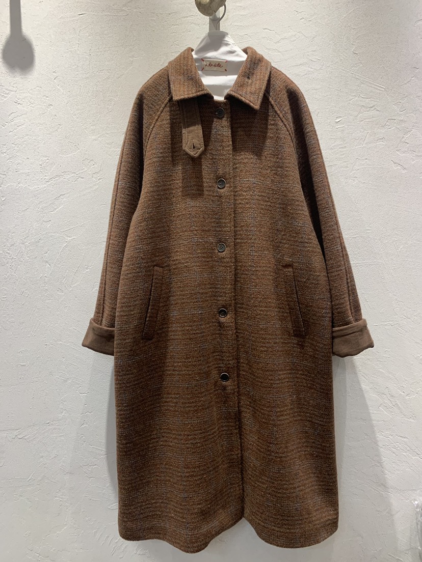 AT NOTE東大門㊣實拍女士新款職業熱賣時尚中長款大衣格子AT NOTE中長款大衣圖色1