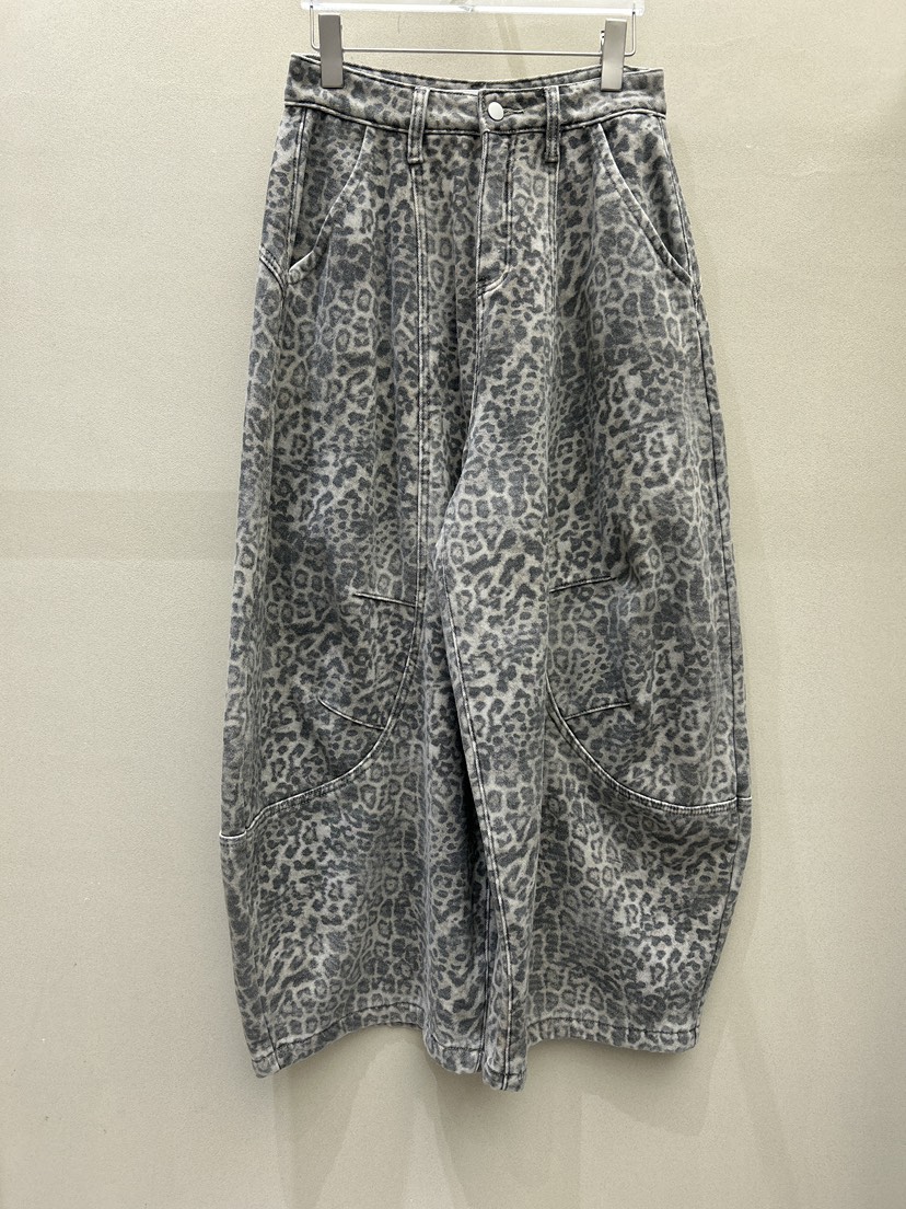 LATTE-P韓國代購㊣女裝新款休閑25秋冬時尚職業休閑褲皮褲LATTE-P休閑褲圖色1