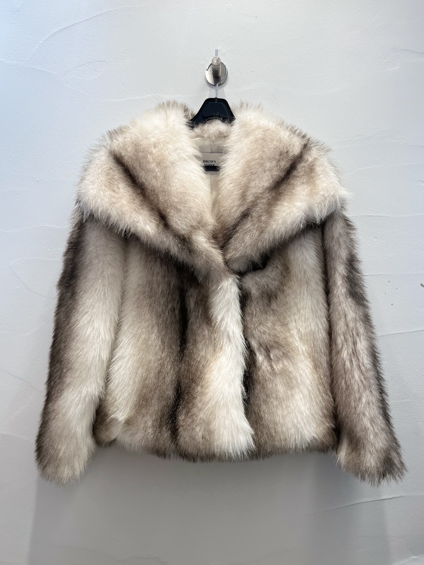 BROWN PAPER-S東大門㊣代購女士新款真品休閑25秋冬短款大衣BROWN PAPER-S短款大衣圖色1