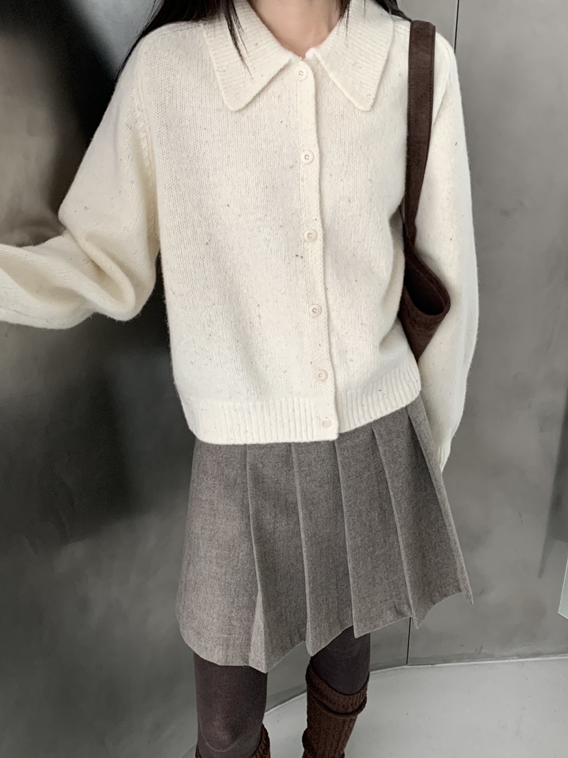 RIVER RAIN東大門㊣實拍女士新品人氣職業時尚熱賣針織衫羊毛RIVER RAIN針織衫圖色3白色