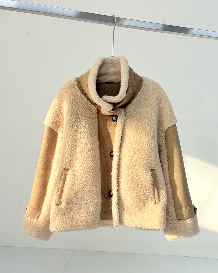 LATTE-P東大門㊣直郵女裝新款推薦休閑職業熱賣25秋冬夾克LATTE-P夾克圖色1