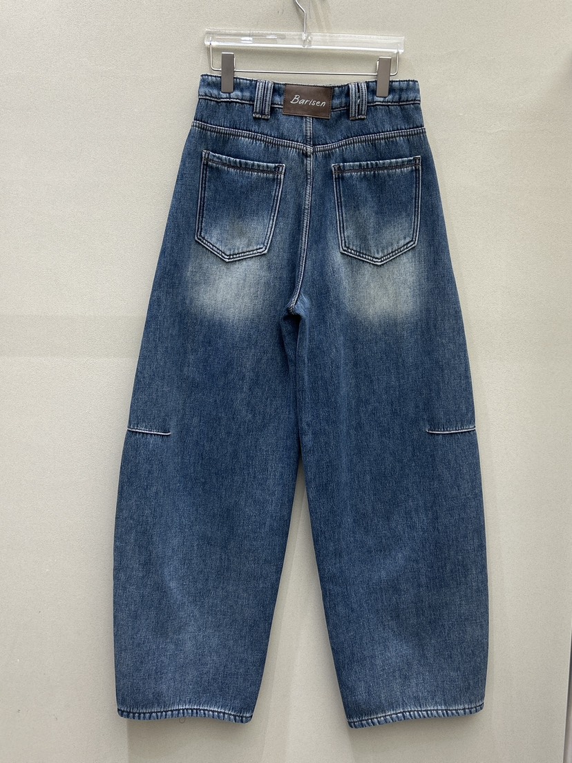 LATTE-P東大門㊣直郵女裝新品推薦25秋冬真品牛仔褲加絨羊毛LATTE-P牛仔褲