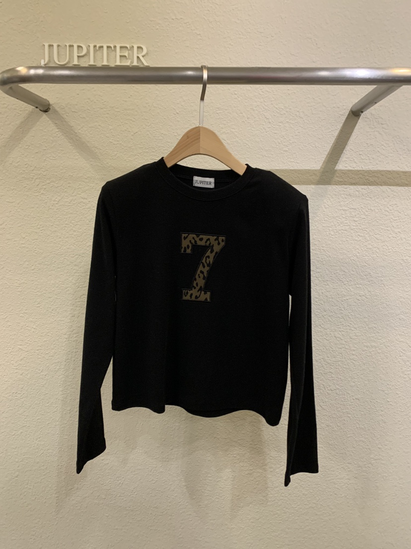 JUPITER東大門㊣代購女裝新品推薦人氣職業真品時尚長袖T恤JUPITER長袖T恤圖色2黑色