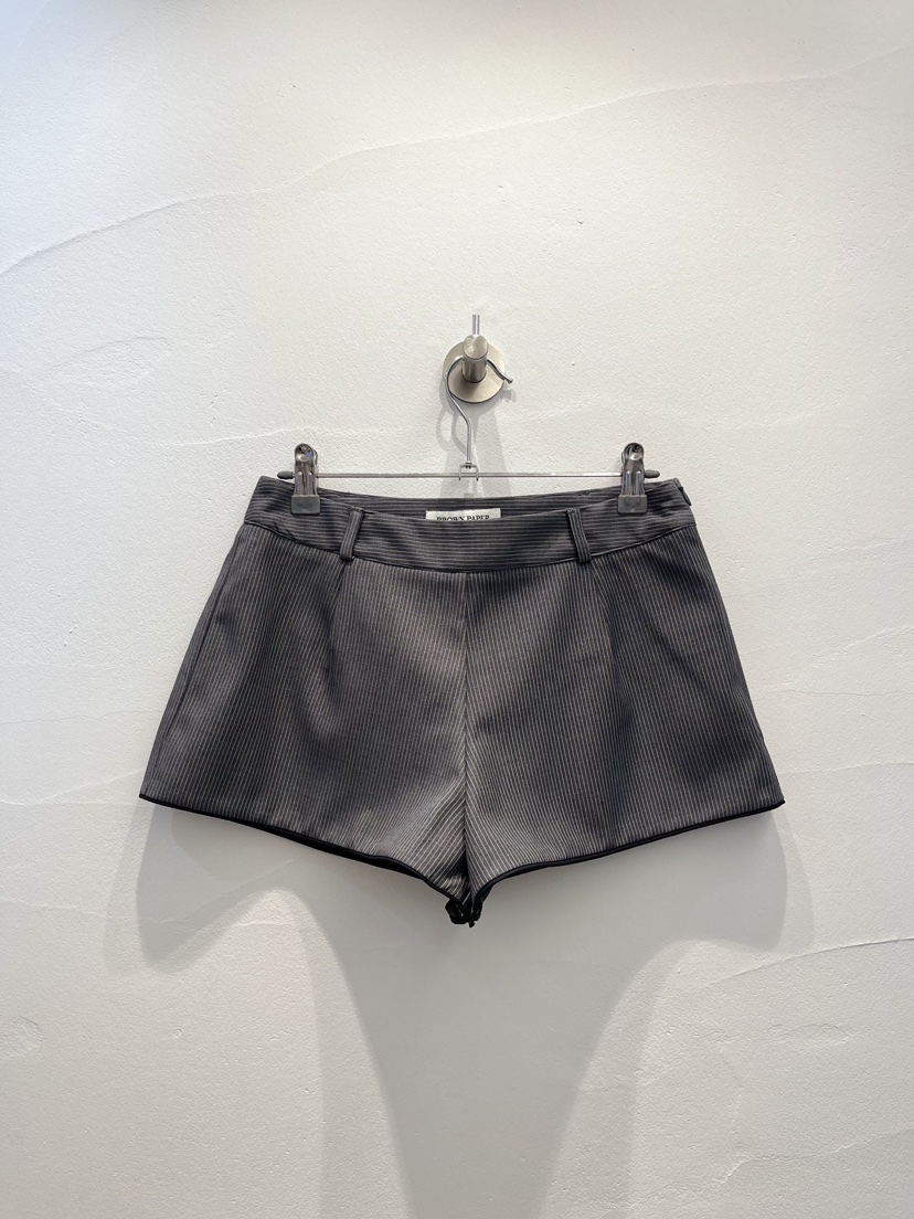 BROWN PAPER-S韓國代購㊣女士新款推薦人氣職業25秋冬短褲BROWN PAPER-S短褲圖色1