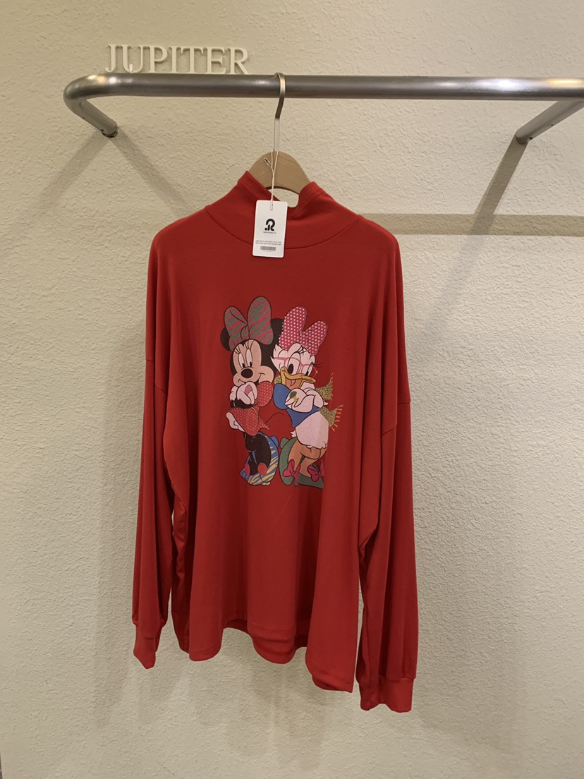 JUPITER韓國代購㊣女裝新款職業休閑熱賣25秋冬時尚長袖T恤JUPITER長袖T恤圖色2