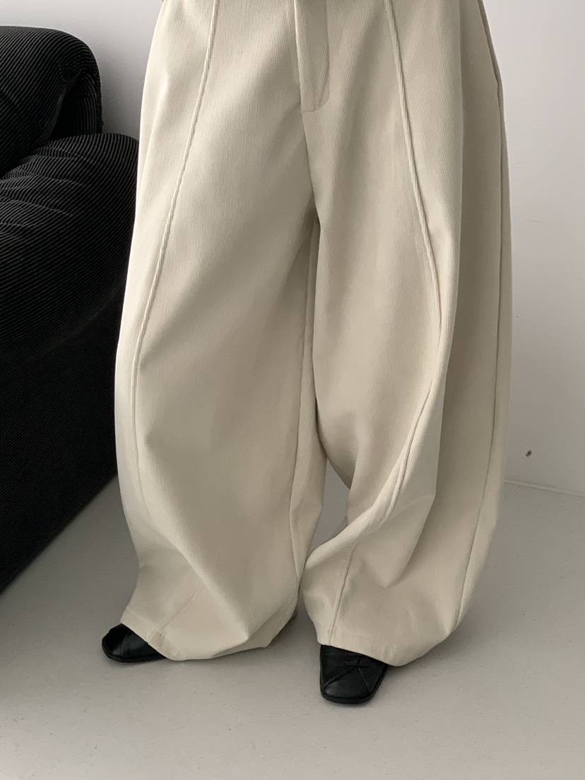 RIVER RAIN東大門㊣實拍女裝新款推薦真品25秋冬休閑褲燈芯絨RIVER RAIN休閑褲