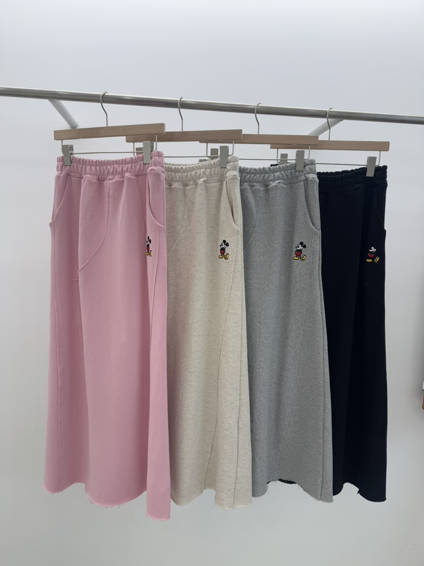 DE LINE韓國代購㊣女裝新品職業真品推薦25秋冬休閑長裙打折DE LINE長裙