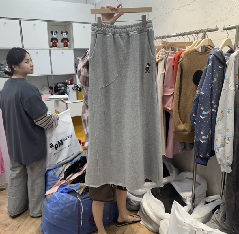 DE LINE韓國代購㊣女裝新品職業真品推薦25秋冬休閑長裙打折DE LINE長裙圖色3