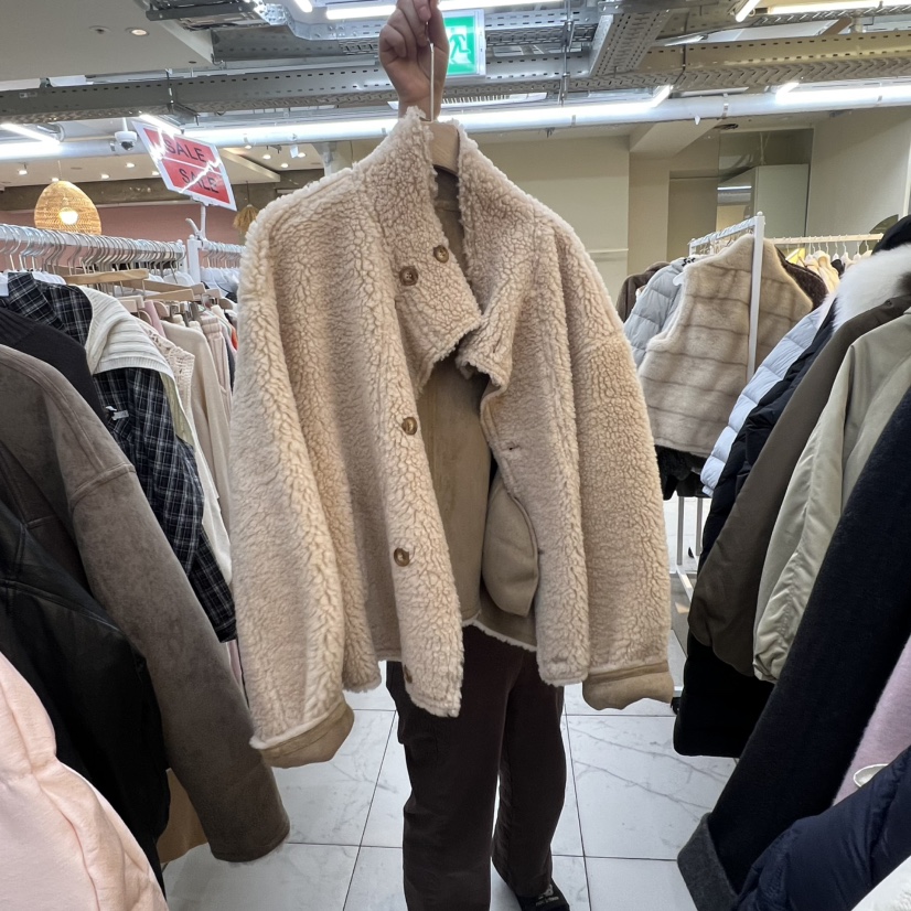 SIMPLE PARK/WMSTORY韓國代購㊣女士新款推薦25秋冬夾克兩面穿SIMPLE PARK/WMSTORY夾克圖色2