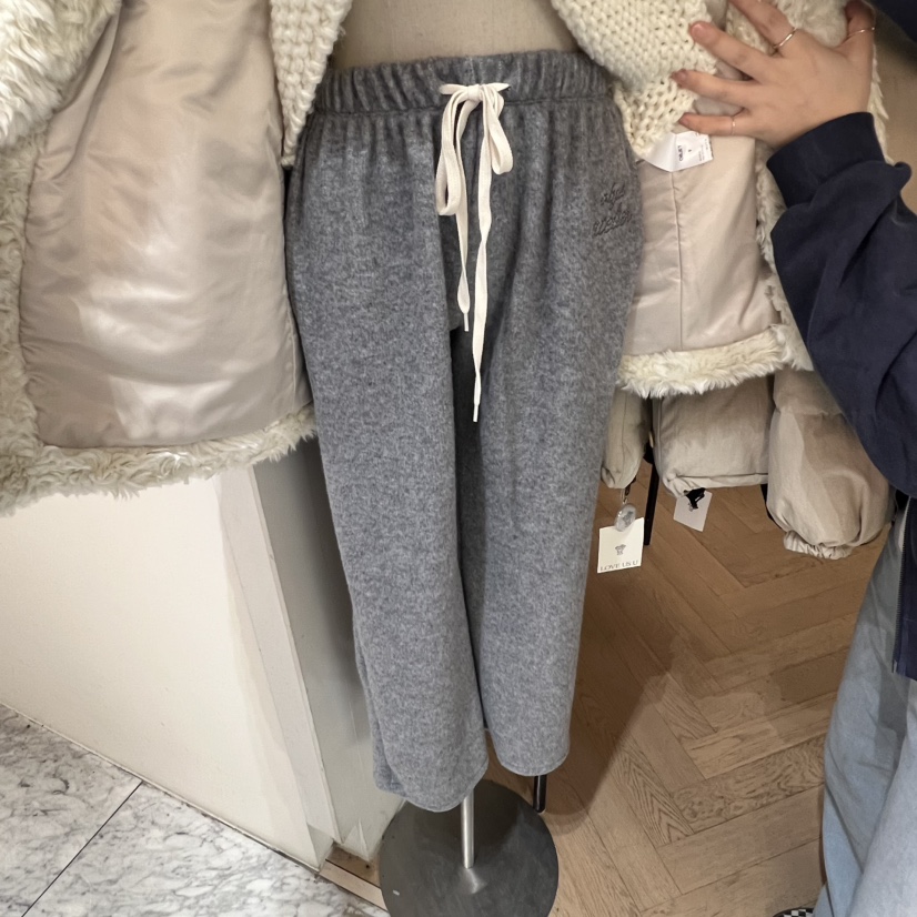 OBJET韓國直郵㊣女裝新款真品時尚職業熱賣人氣推薦25秋冬休閑褲love us u/OBJET休閑褲圖色3