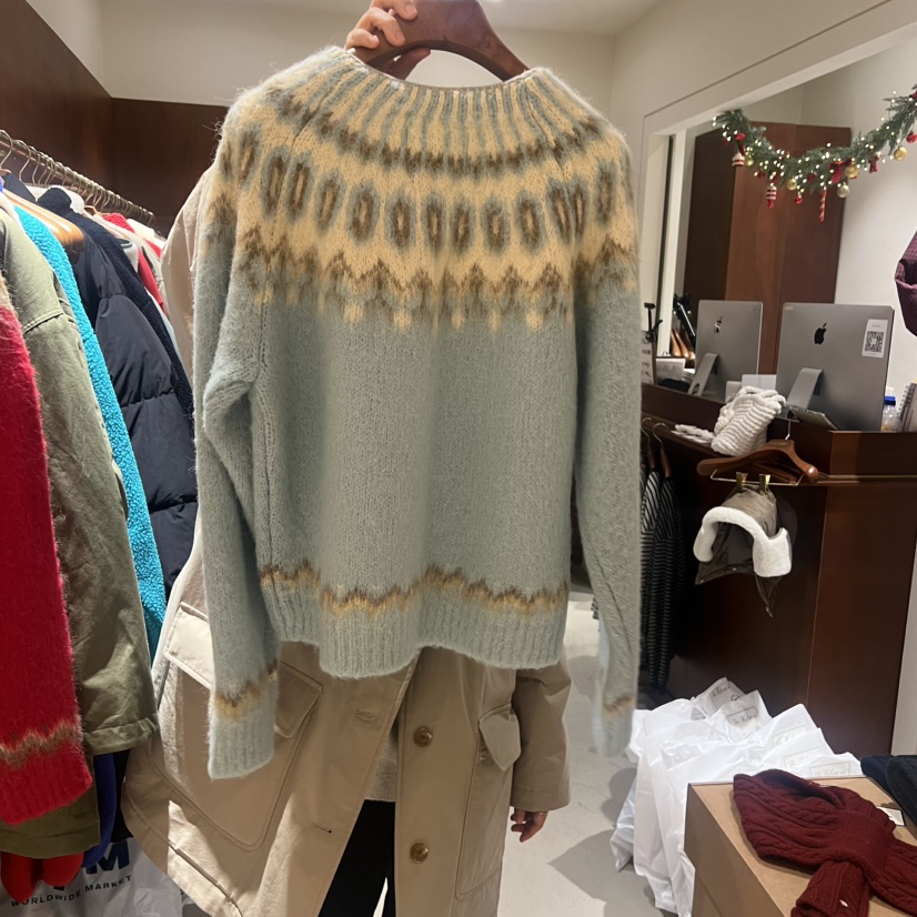 HEBON東大門㊣代購女裝新款推薦休閑時尚25秋冬熱賣毛衣開衫HEBON毛衣