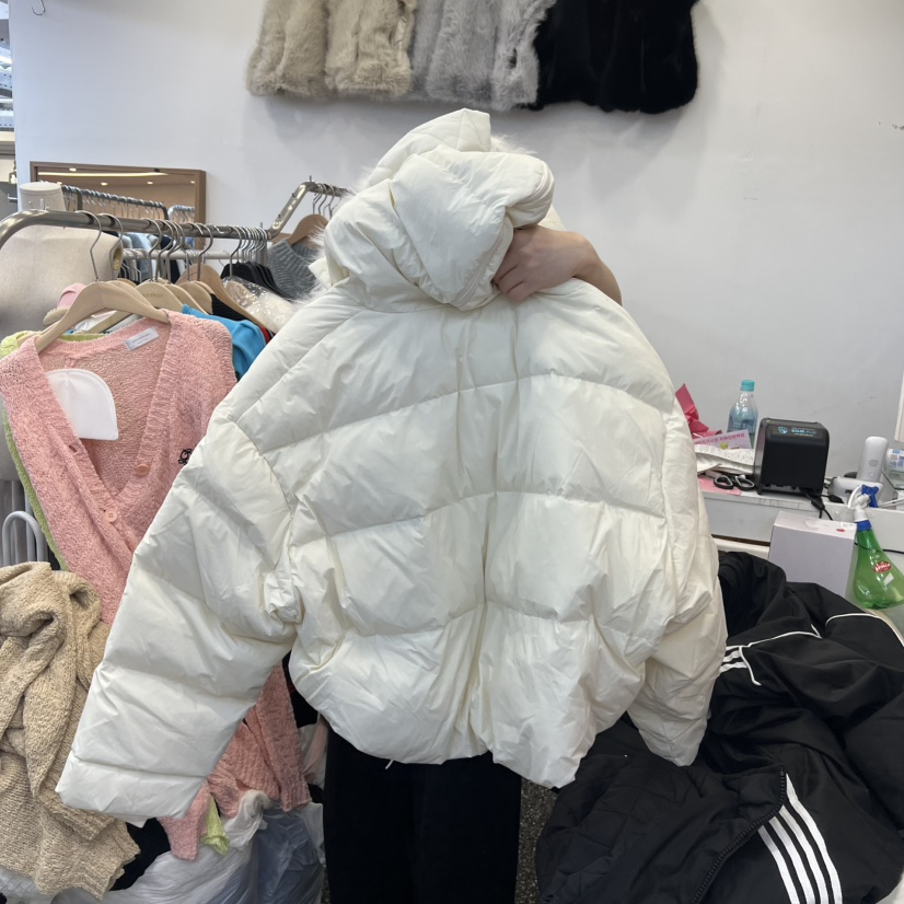 SAGE BRUSH韓國代購㊣女裝新品熱賣推薦短款羽絨服填充鴨絨SAGE BRUSH短款羽絨服