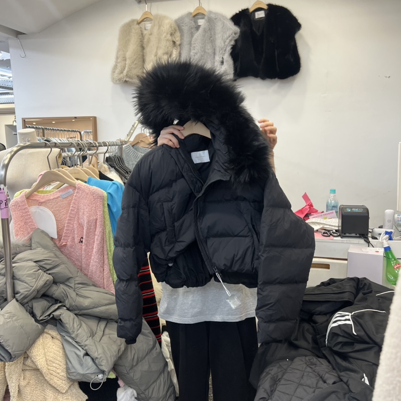 SAGE BRUSH韓國代購㊣女裝新品熱賣推薦短款羽絨服填充鴨絨SAGE BRUSH短款羽絨服圖色2