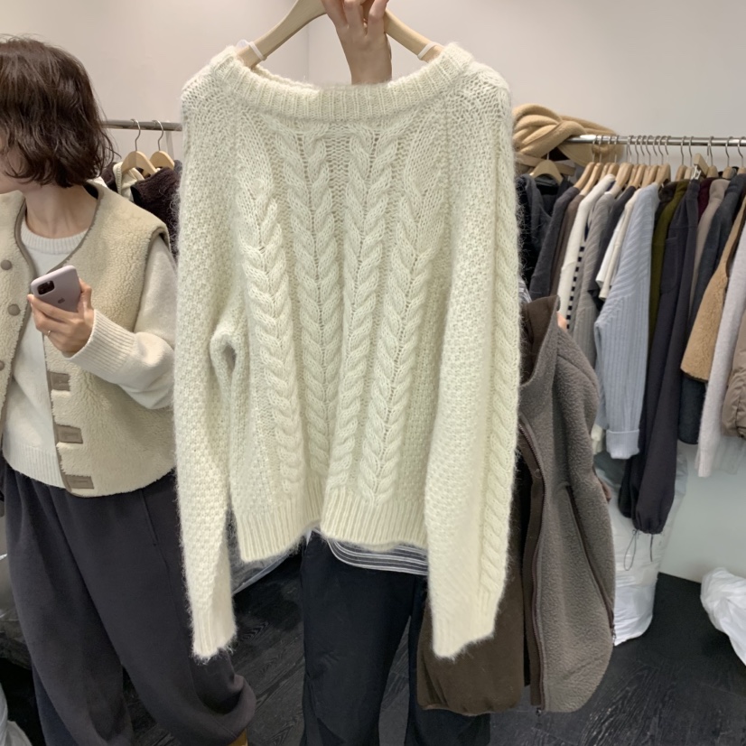 TAFFETA東大門㊣直郵女裝新品休閑熱賣職業人氣25秋冬真品毛衣TAFFETA毛衣圖色2