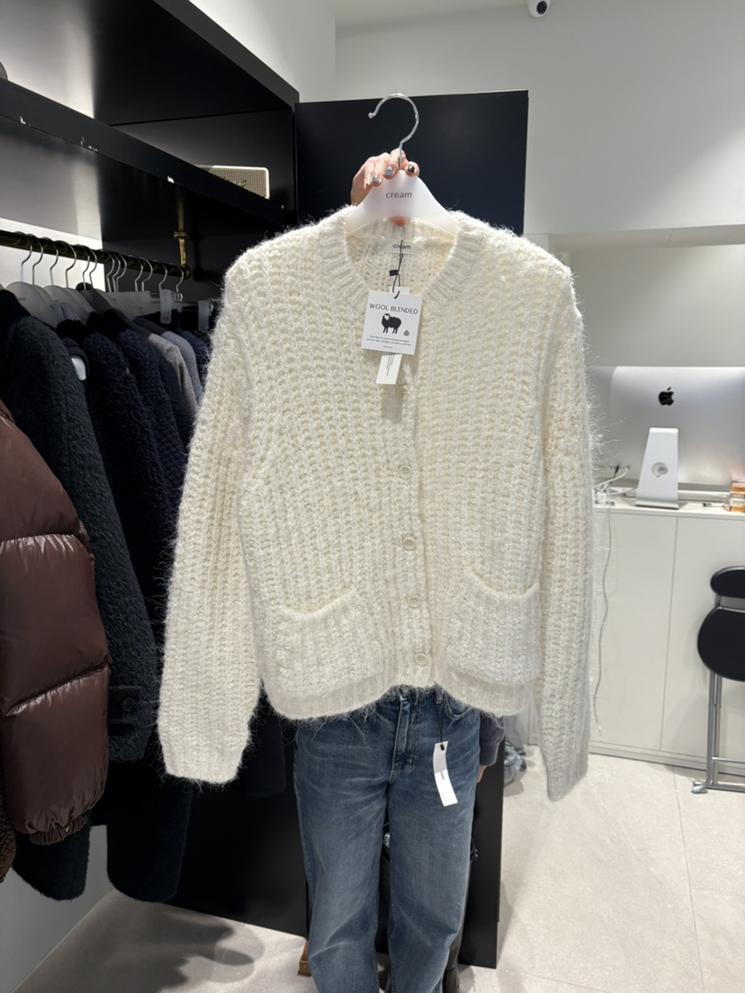 CREAM-P東大門㊣實拍女士新款熱賣25秋冬休閑針織衫羊毛衫CREAM-P針織衫圖色1