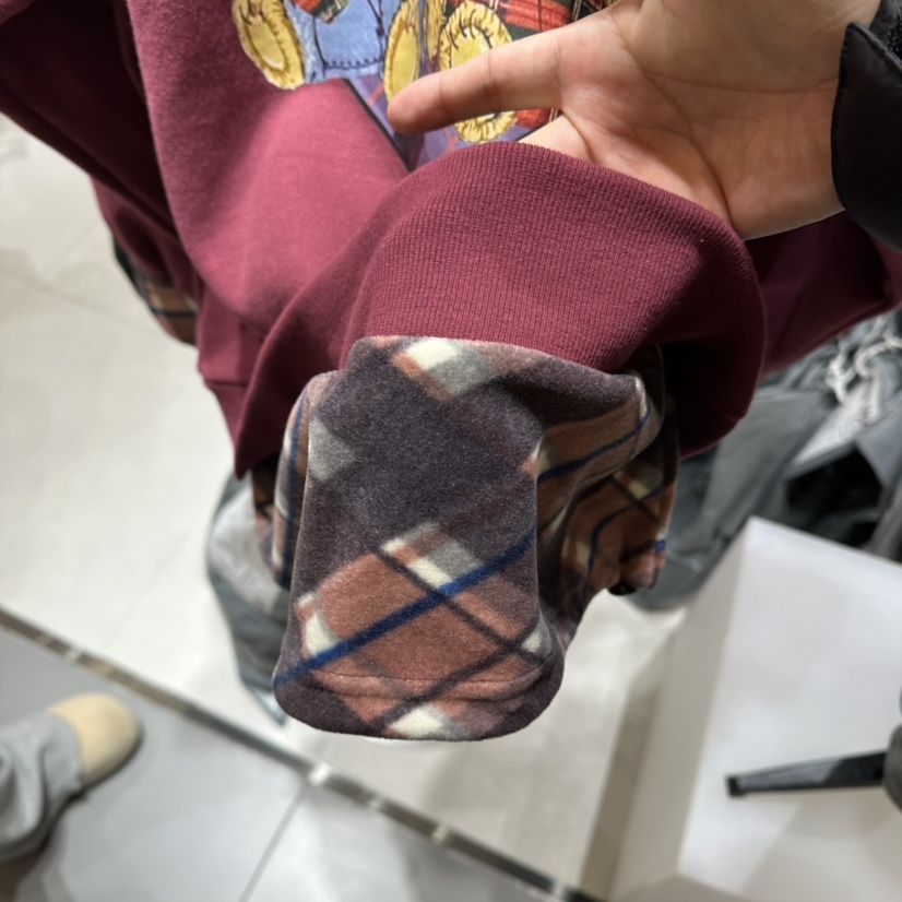 MINI UNNI東大門㊣直郵女裝新品人氣真品時尚衛衣假兩件加絨MINI UNNI衛衣