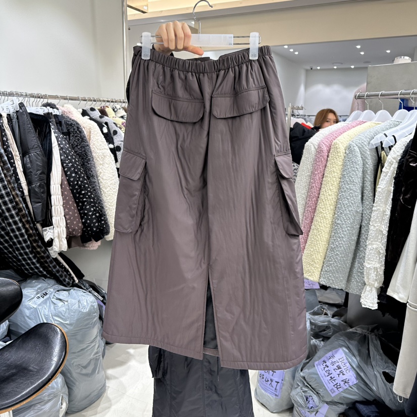 BENE韓國直郵㊣女裝新款熱賣推薦25秋冬真品休閑職業人氣長裙BENE長裙